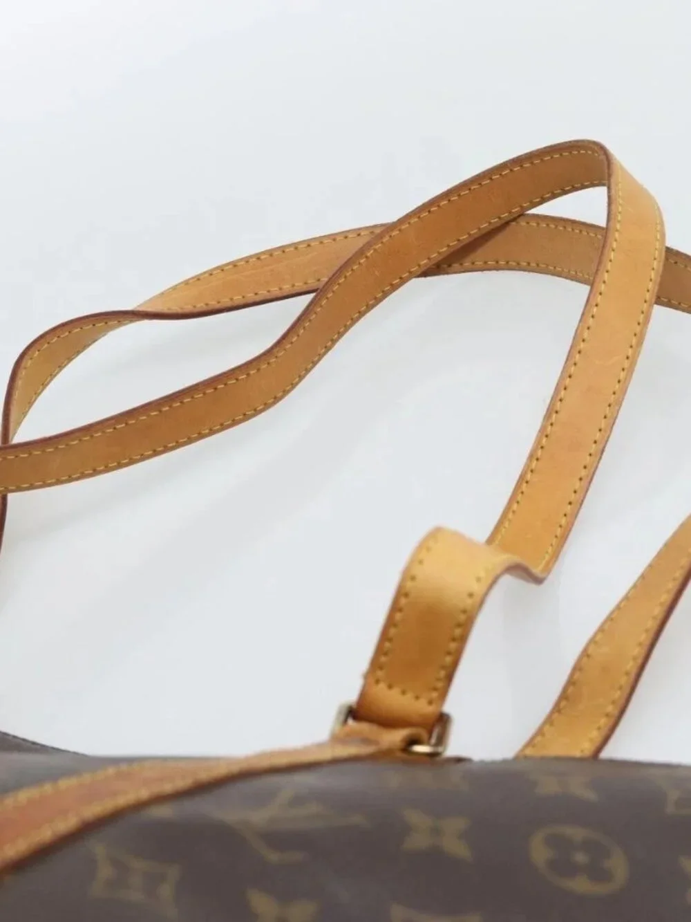LOUIS VUITTON Monogram Sac Shopping Tote Bag M51108 LV Auth bs35832
